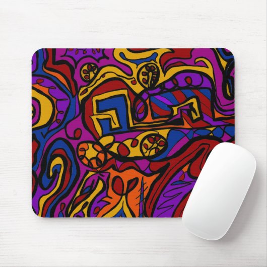 An der Wand Mousepad (Mit Mouse)