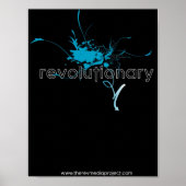 An der Wand Poster (Vorne)