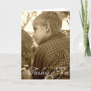 An Dich denkend Karte