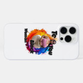 An Dich, schwarze Frau iPhone Hülle (Rückseite (Horizontal))