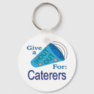 An die Cateringdienste Schlüsselanhänger