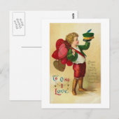 An die erste I-Liebe Postkarte (Vorne/Hinten)