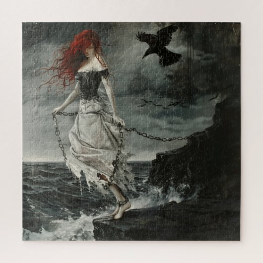 An die Felsen gekettet Puzzle (Vertikal)