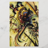 An die unbekannte Stimme von Kandinsky Briefpapier (Vorderseite)