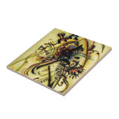 An die unbekannte Stimme von Kandinsky Fliese (Seite)