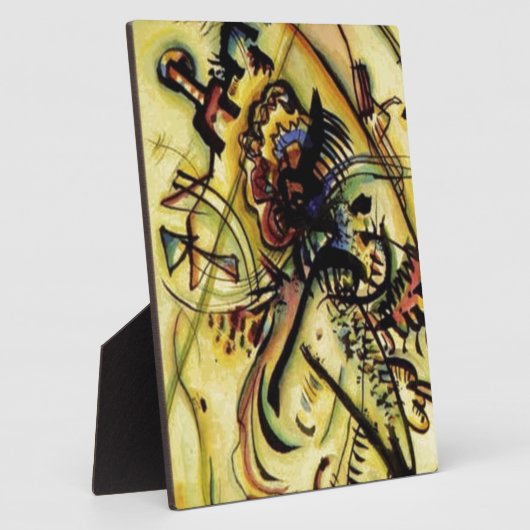 An die unbekannte Stimme von Kandinsky Fotoplatte (Seite)