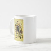 An die unbekannte Stimme von Kandinsky Kaffeetasse (Vorderseite Links)