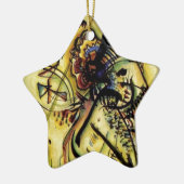 An die unbekannte Stimme von Kandinsky Keramik Ornament (Links)