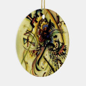 An die unbekannte Stimme von Kandinsky Keramikornament (Rechts)