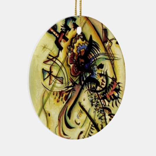 An die unbekannte Stimme von Kandinsky Keramikornament (Rechts)