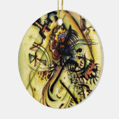 An die unbekannte Stimme von Kandinsky Keramikornament (Links)