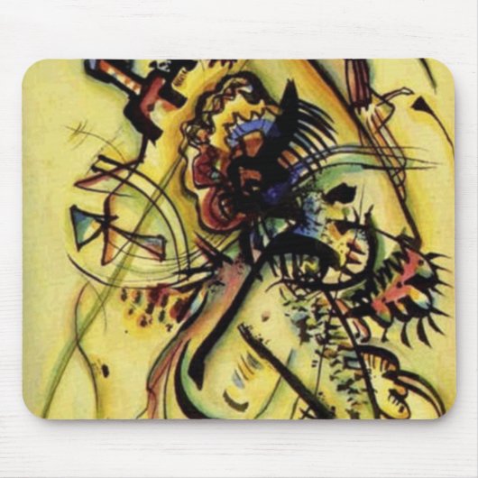 An die unbekannte Stimme von Kandinsky Mousepad (Vorne)