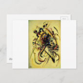 An die unbekannte Stimme von Kandinsky Postkarte (Vorne/Hinten)