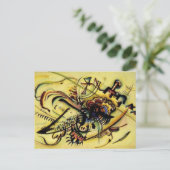 An die unbekannte Stimme von Kandinsky Postkarte (Stehend Vorderseite)