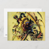 An die unbekannte Stimme von Kandinsky Postkarte (Vorne/Hinten)