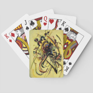 An die unbekannte Stimme von Kandinsky Spielkarten