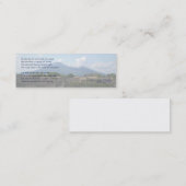 "An diesem Tag die Erde…" Poesie-Lesezeichen (Vorne/Hinten)