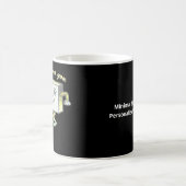 An Dir hängen Post It Minimaler moderner Stil Kaffeetasse (Mittel)