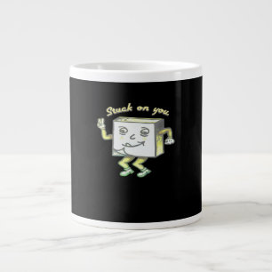 An dir kleben Post It Minimaler moderner Stil  Jumbo-Tasse