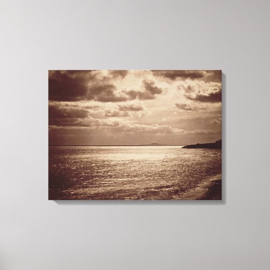 An Effect of the Sun, Normandy c.1857 (sepia foto) Leinwanddruck (Vorderseite)