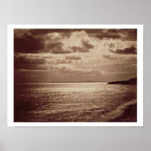 An Effect of the Sun, Normandy c.1857 (sepia foto) Poster