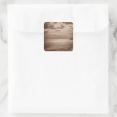 An Effect of the Sun, Normandy c.1857 (sepia foto) Quadratischer Aufkleber (Tasche)