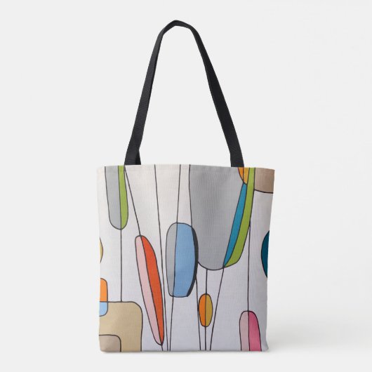 An einem Thread Tote Bag hängen Tasche (Rückseite)