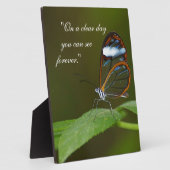 "An einem vollen Tag" Glasswing Fotoplatte (Seite)