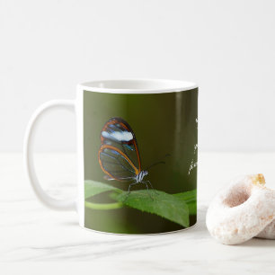 "An einem vollen Tag" Glasswing Kaffeetasse