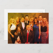 An einem wärmeren Ort müde Postkarte (Vorne/Hinten)