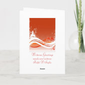 An einen besonderen Freund zu Weihnachten (Rückseite)