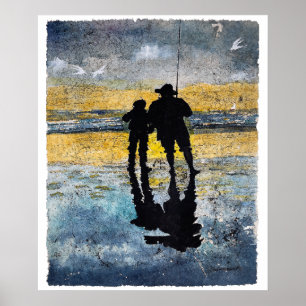 An einen Moment gebunden  Fine Art  Poster