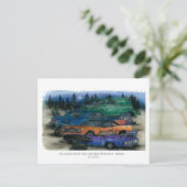 AN EINER RUHIGEN NACHT KÖNNEN SIE IHREN RUST HÖREN POSTKARTE (Stehend Vorderseite)