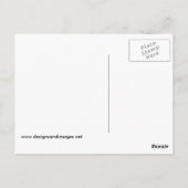 AN EINER RUHIGEN NACHT KÖNNEN SIE IHREN RUST HÖREN POSTKARTE (Rückseite)