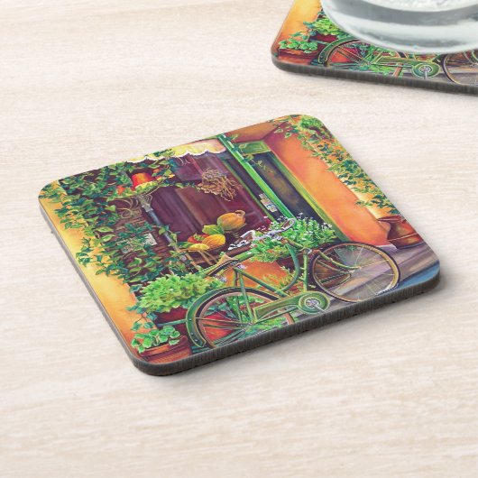 An einer Straße im Set St. Remy Untersetzer von 6 (Linke Seite)