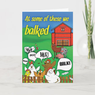 "An einigen von diesen verhinderten wir" lustige Karte