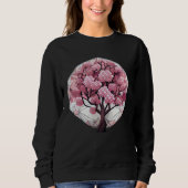 An Elegant and Beautiful Cherry Blossom Sphere Tre Sweatshirt (Vorderseite)