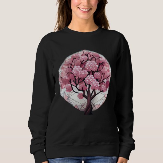 An Elegant and Beautiful Cherry Blossom Sphere Tre Sweatshirt (Vorderseite)
