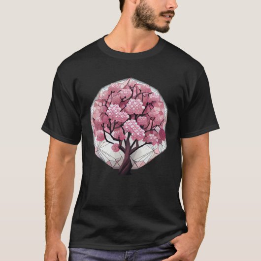 An Elegant and Beautiful Cherry Blossom Sphere Tre T-Shirt (Vorderseite)