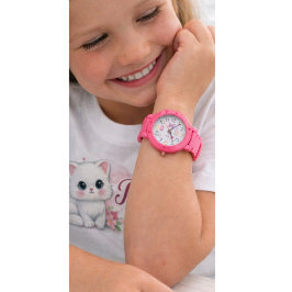 An elegant pink watch armbanduhr