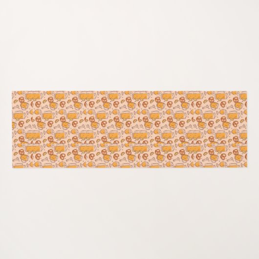 An elongated, rectangular piece of fabric  yogamatte (Rückseite (Horizontal))