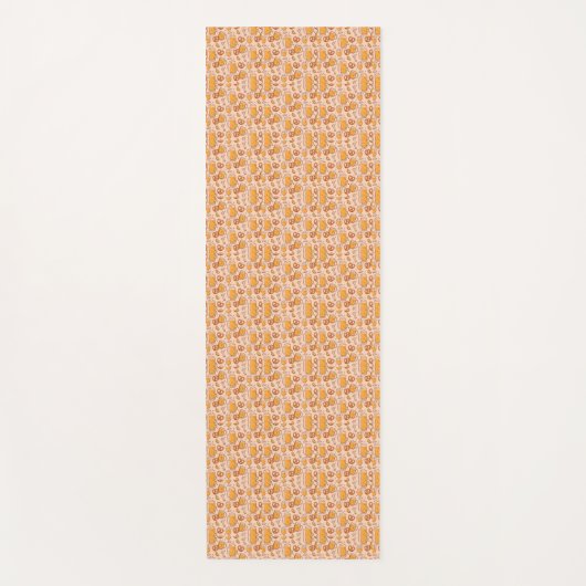 An elongated, rectangular piece of fabric  yogamatte (Vorderseite)