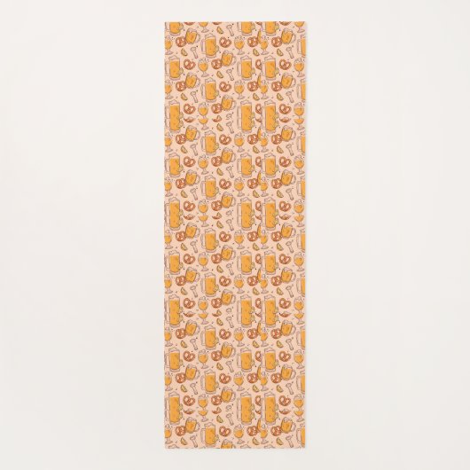 An elongated, rectangular piece of fabric  yogamatte (Rückseite)