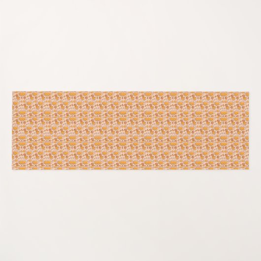 An elongated, rectangular piece of fabric  yogamatte (Vorderseite (Horizontal))