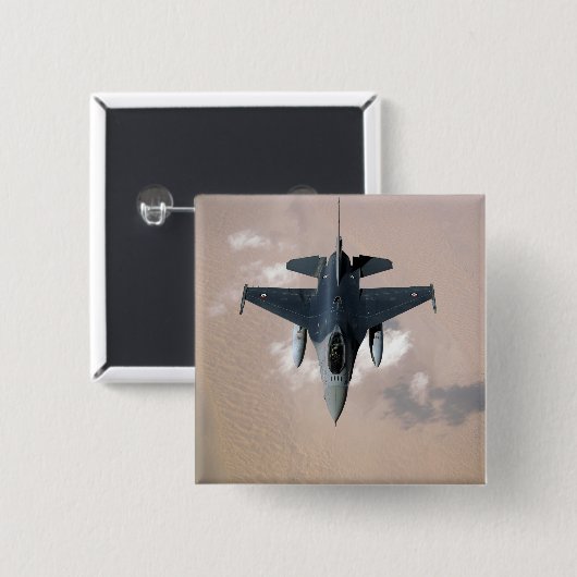 An Emirati F-16 Button (Vorne & Hinten)