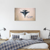 An Emirati F-16 Leinwanddruck (Insitu (Schlafzimmer))