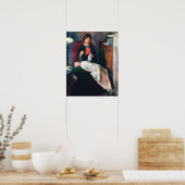 An English Fireside of 1854-5 Poster (Küche)