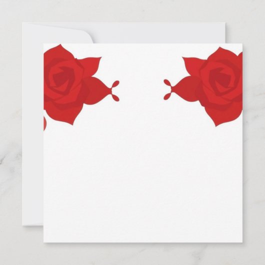  An Everlasting Love Einladung (Rückseite)