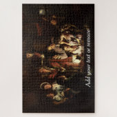 "An Experiment on a Bird in an Air Pump", 1768, Puzzle (Vertikal)