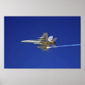An F/A-18C Hornet Poster (Vorne)